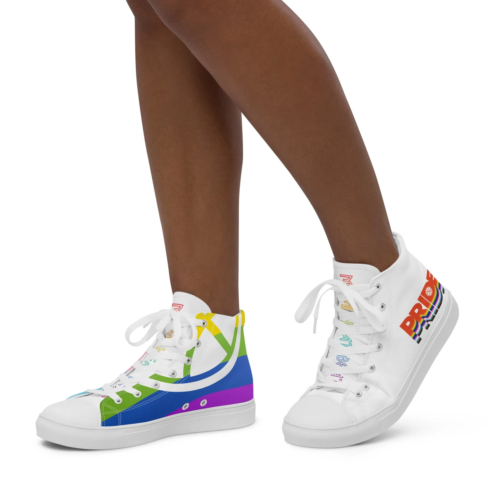 MHB Pride (Womens - Canvas High Tops)
