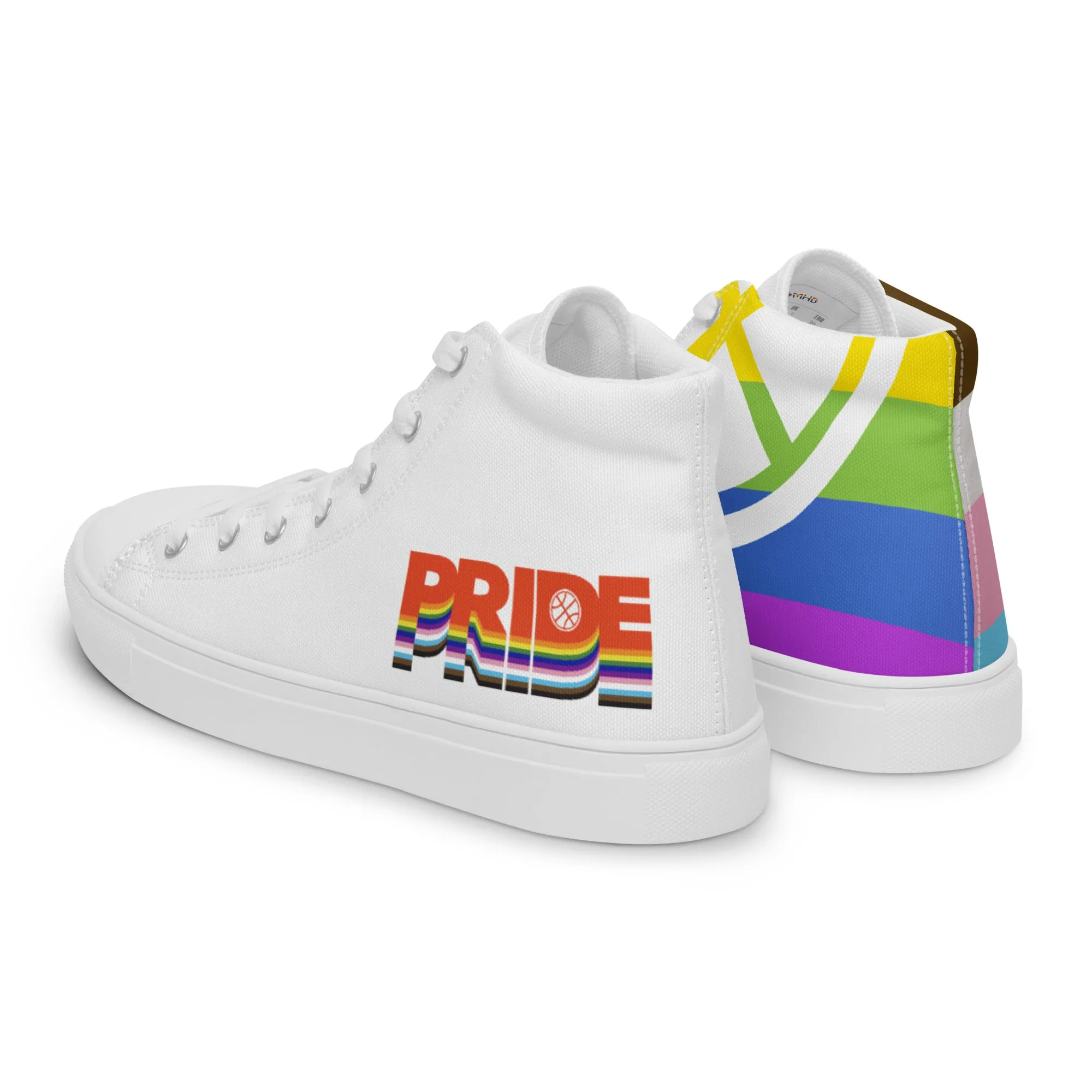 MHB Pride (Womens - Canvas High Tops)