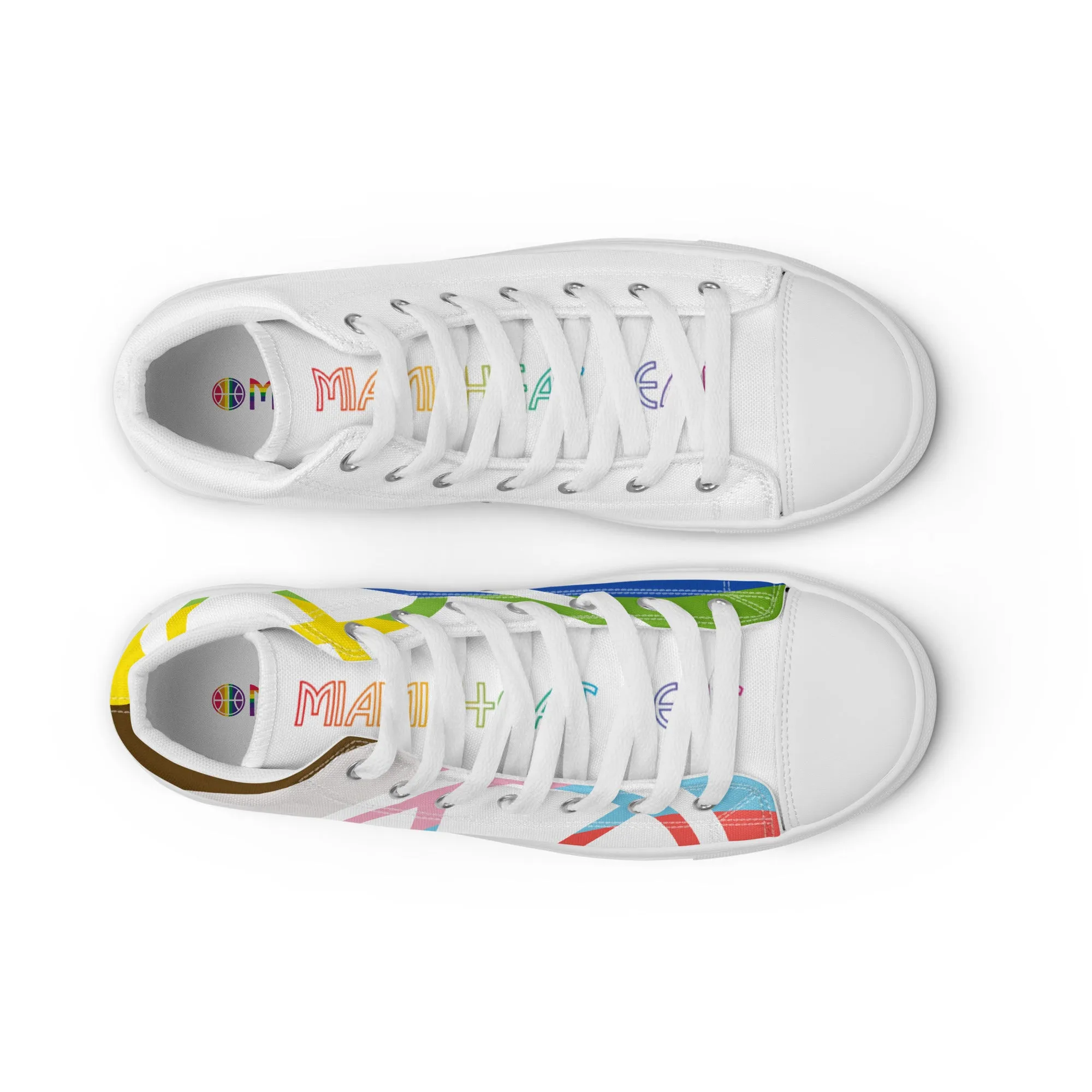 MHB Pride (Womens - Canvas High Tops)
