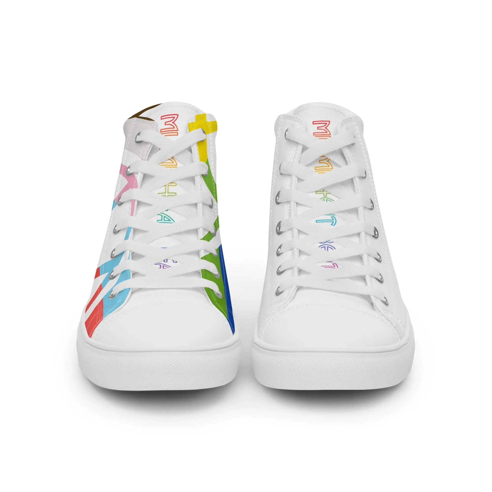 MHB Pride (Womens - Canvas High Tops)