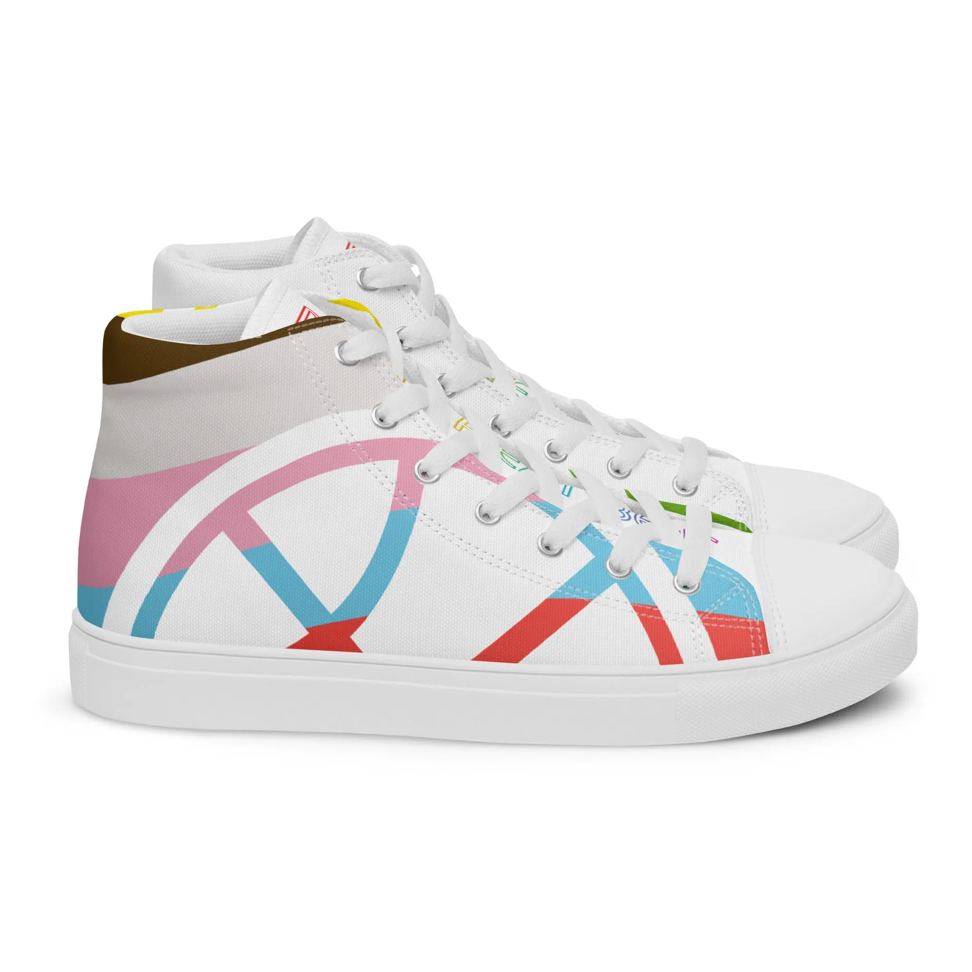 MHB Pride (Womens - Canvas High Tops)