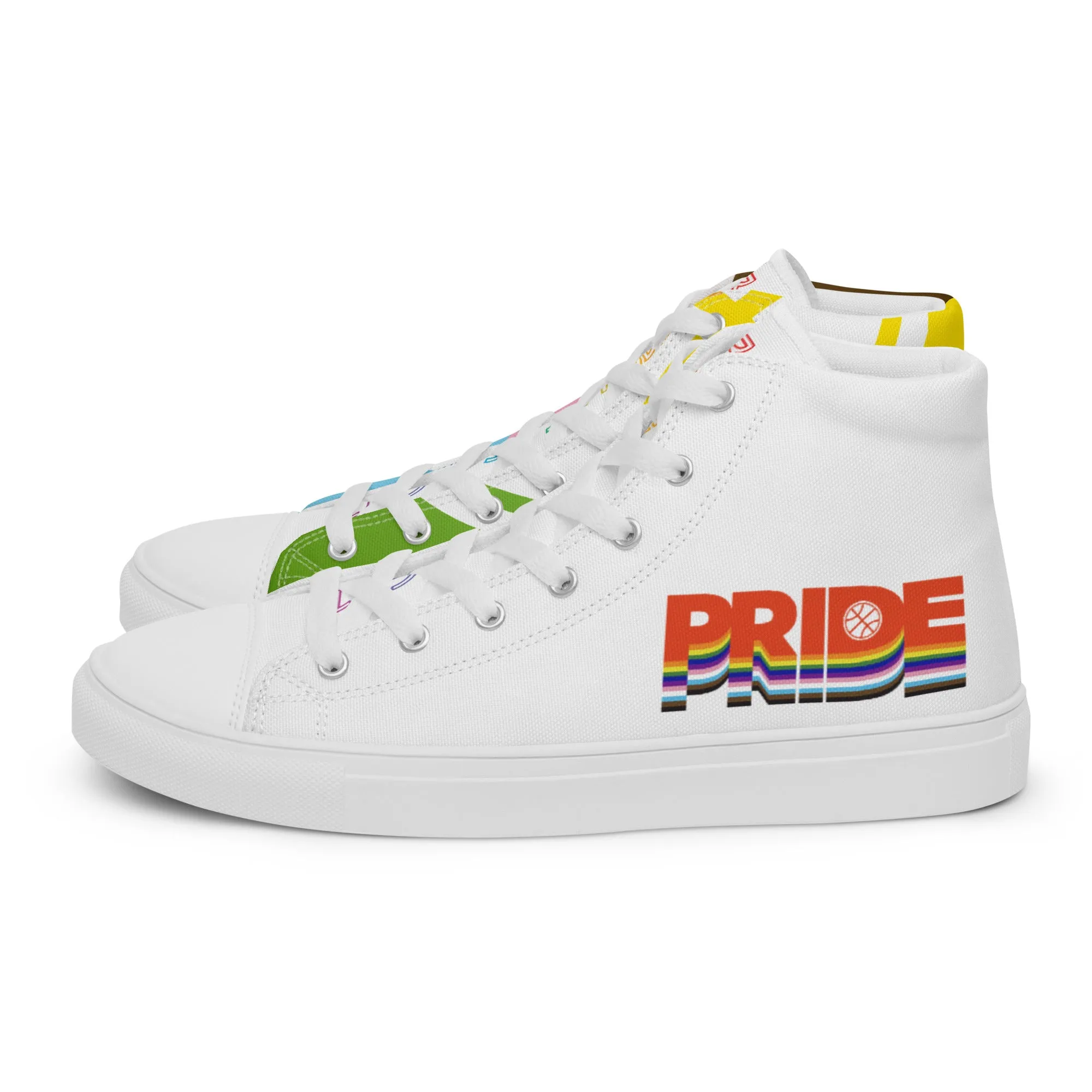 MHB Pride (Womens - Canvas High Tops)