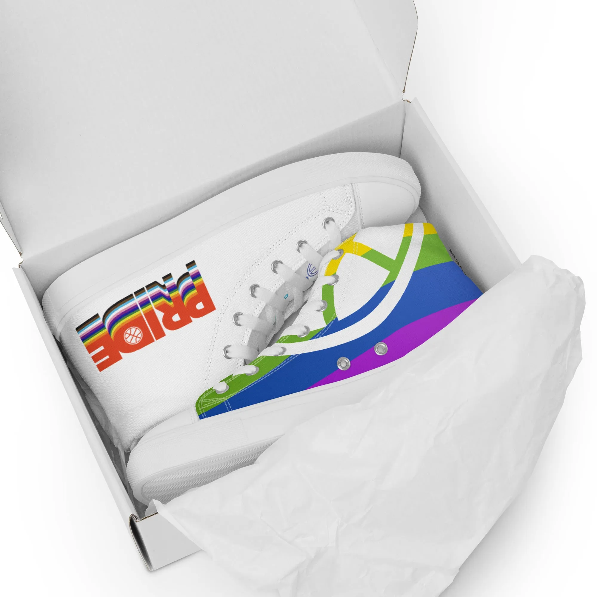 MHB Pride (Womens - Canvas High Tops)
