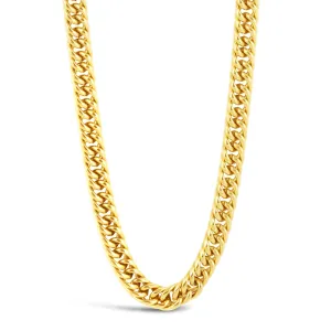 MT - Flat Curb Chain Gold