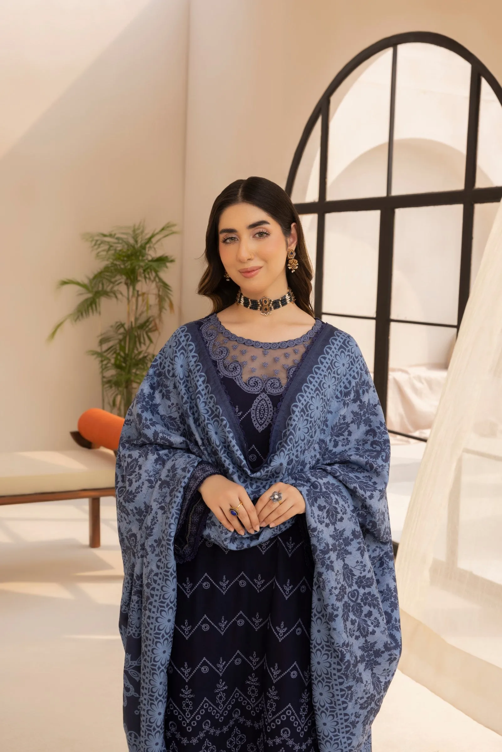 MWD-08 DHANAK 3PC STITCHED