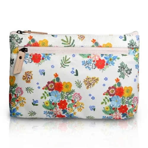 Nathalie Lete Flat Pouch - Dot and Cats Red