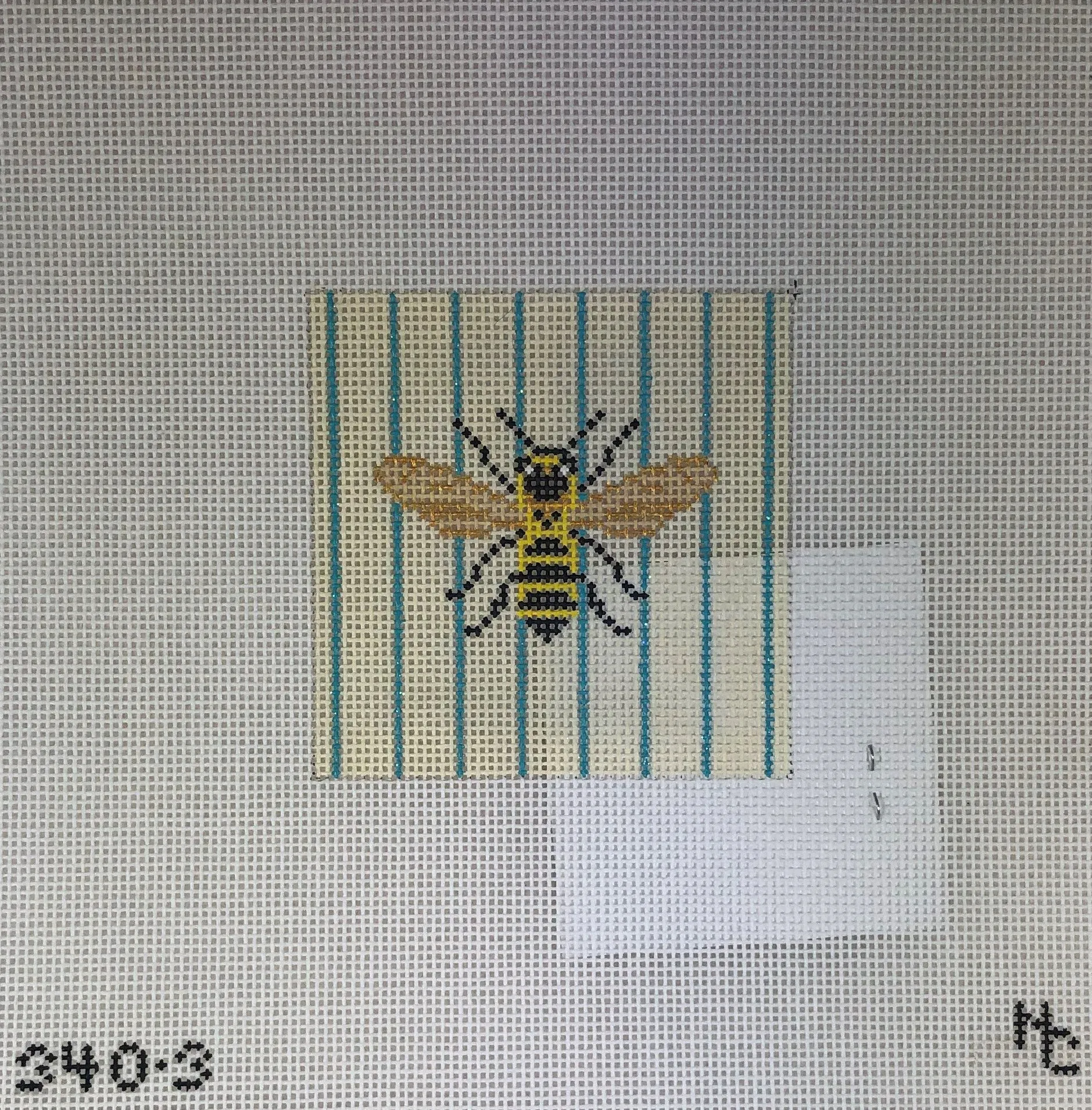 Needle Crossings 340-3 Bee Flat/Stripes