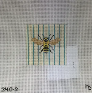 Needle Crossings 340-3 Bee Flat/Stripes