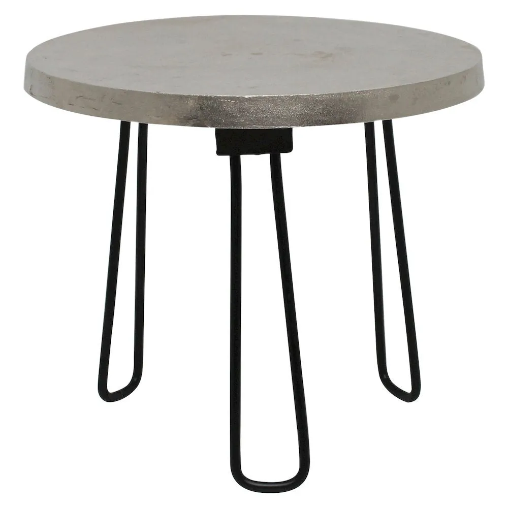 New Ren-Wil Medina II Accent table Powder Coated Iron! Great as accent table/plant stand! Retails $219 US 