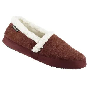New with tags! Isotoner Women’s Microsuede Marisol Closed Back Slippers in Chilli Pepper! Sz S 5-6