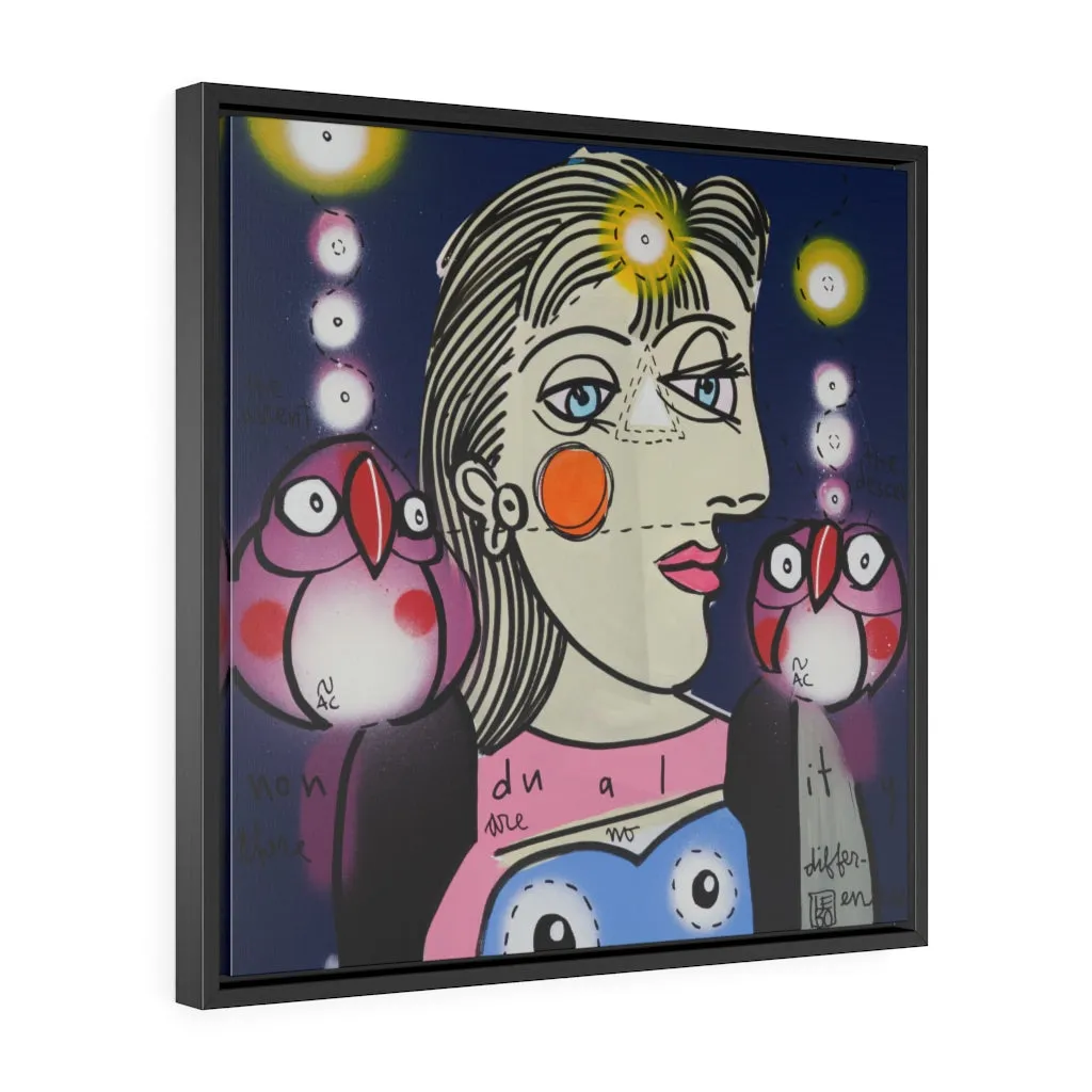 Non-Duality - Lebo Framed Premium Gallery Wrap Canvas