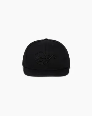 Note Logo Structured Cap, Black