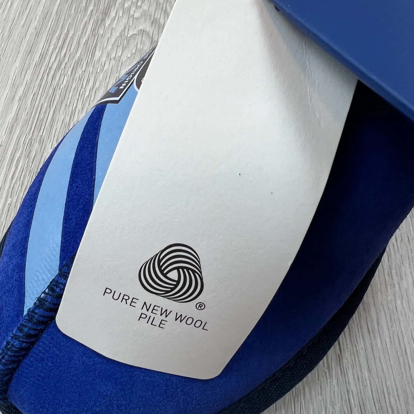 NRL NSW Blues State of Origin Merino Wool Slippers Size US W 6 / M 5 (New)