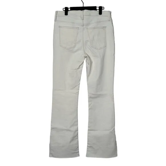 NWT Madewell Kick Out Full-Length Jeans Raw Hem Vintage Canvas Size 29