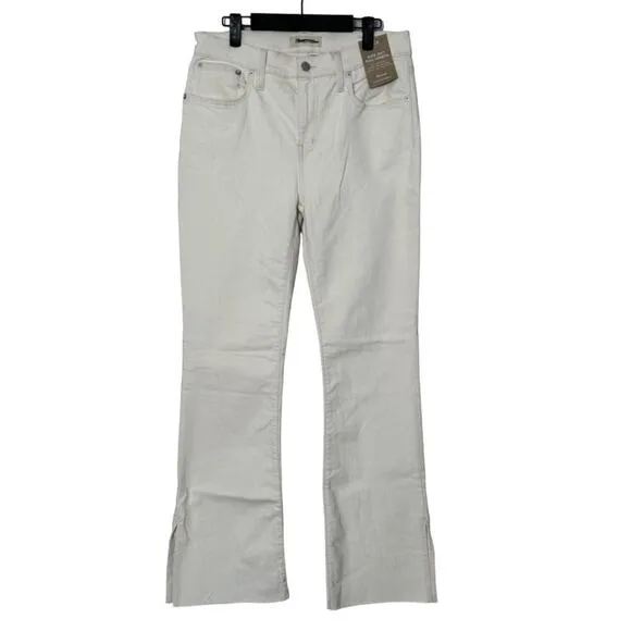NWT Madewell Kick Out Full-Length Jeans Raw Hem Vintage Canvas Size 29