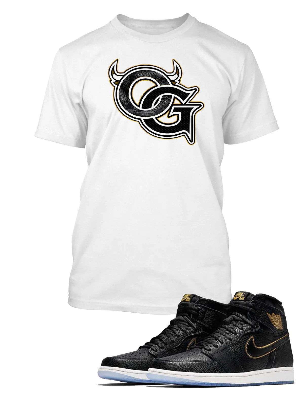 OG Graphic T Shirt to Match Retro Air Jordan 1 High Shoe
