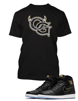 OG Graphic T Shirt to Match Retro Air Jordan 1 High Shoe