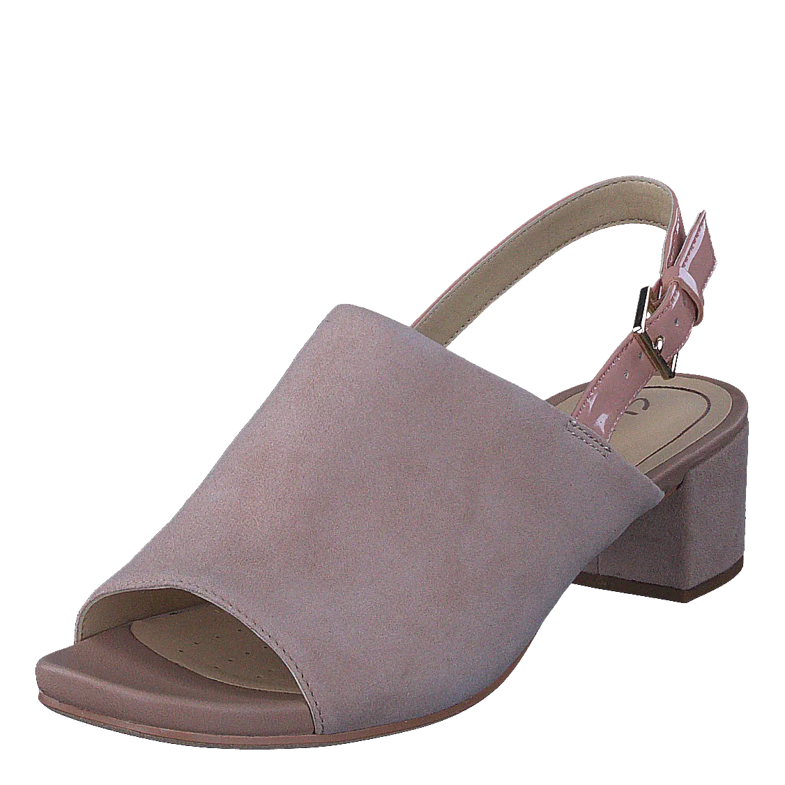 Orabella Ivy Nude Suede