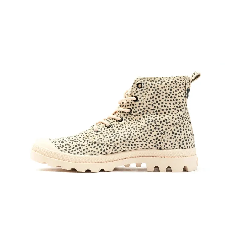 Palladium Canvas Boot Sand Print