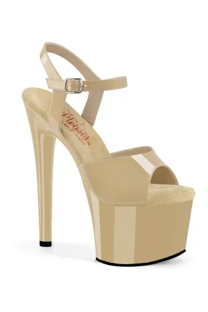 PASSION-709 Bone Patent Sandal