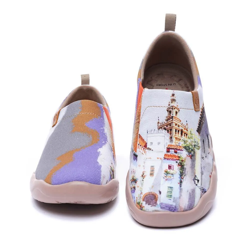 PATIOS BONITOS Women Art Designed Flat Shoes