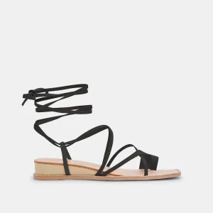 PATLI SANDALS BLACK STELLA