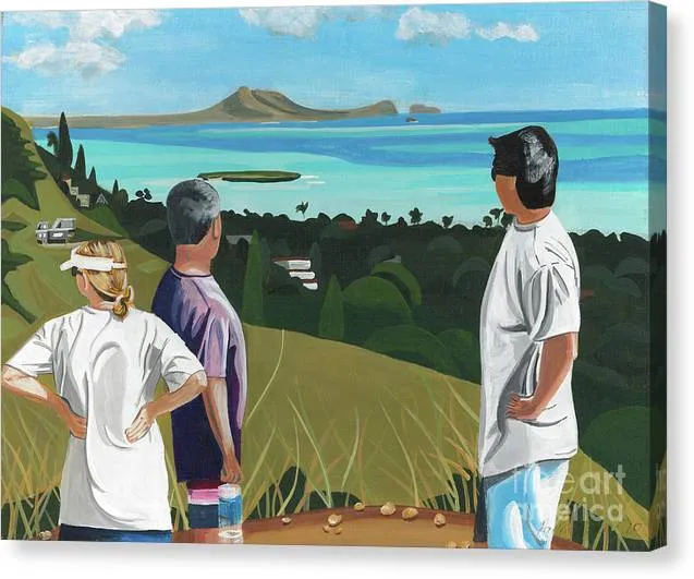 Pillbox Hike - Canvas Print