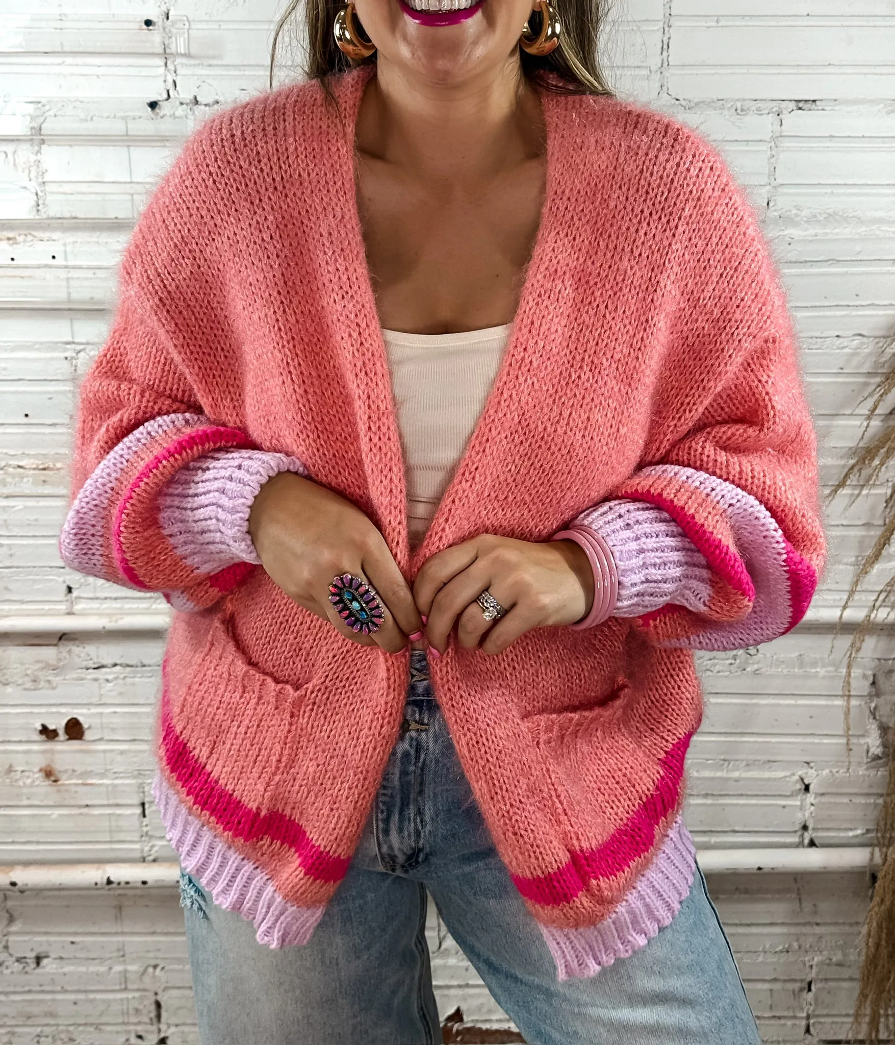 Pink Skies Cardigan