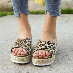 Platform Colour Strap Sandals