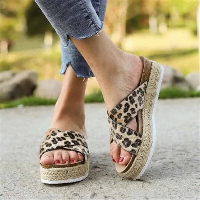Platform Colour Strap Sandals