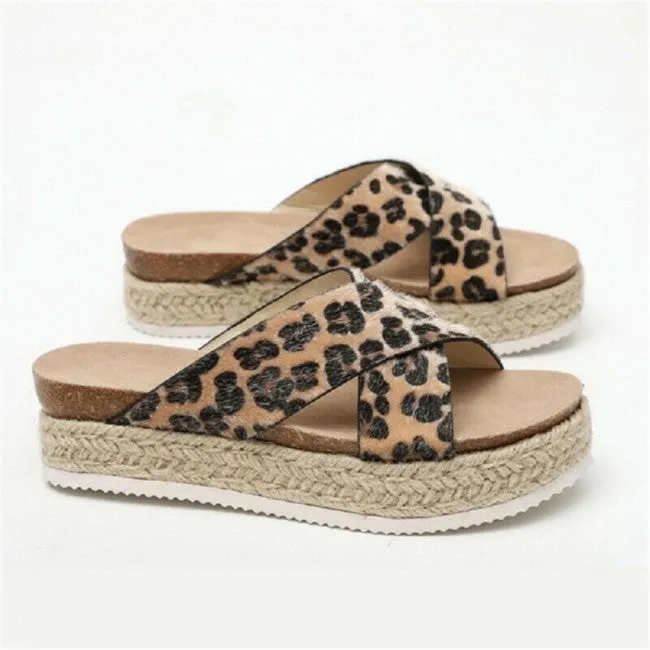Platform Colour Strap Sandals