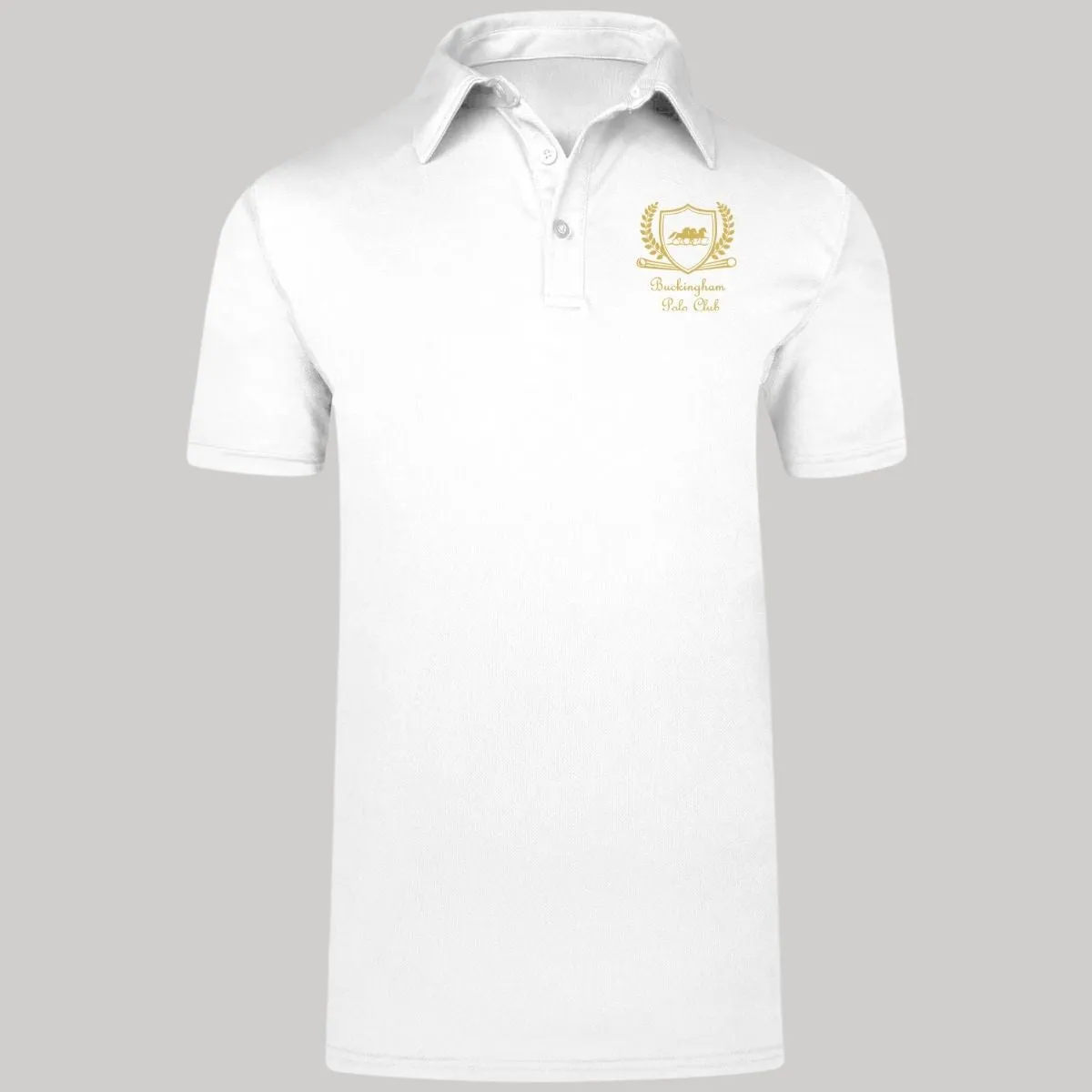 Playera Deportiva Hombre Tipo Polo  Buckingham Polo Club Royal