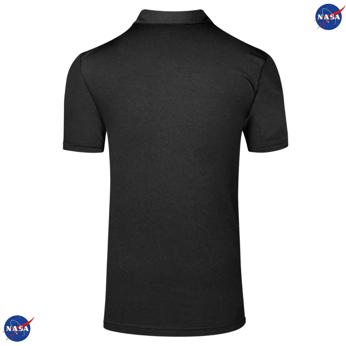 Playera Tipo Polo Hombre Nasa Worm Mono Bordado