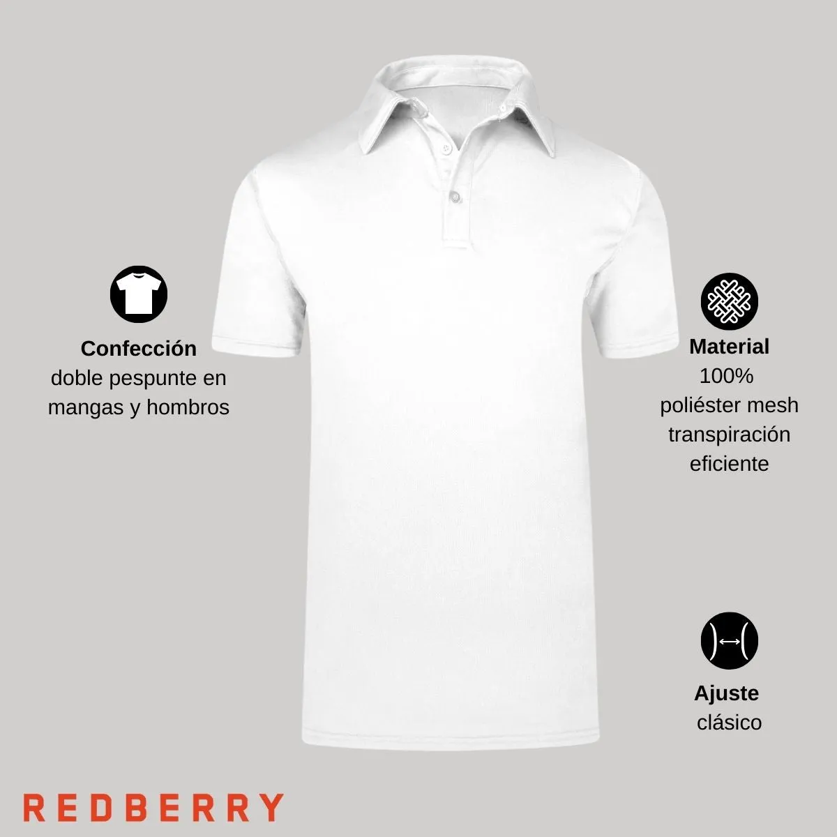 Playera Tipo Polo Hombre Yazbek C1502