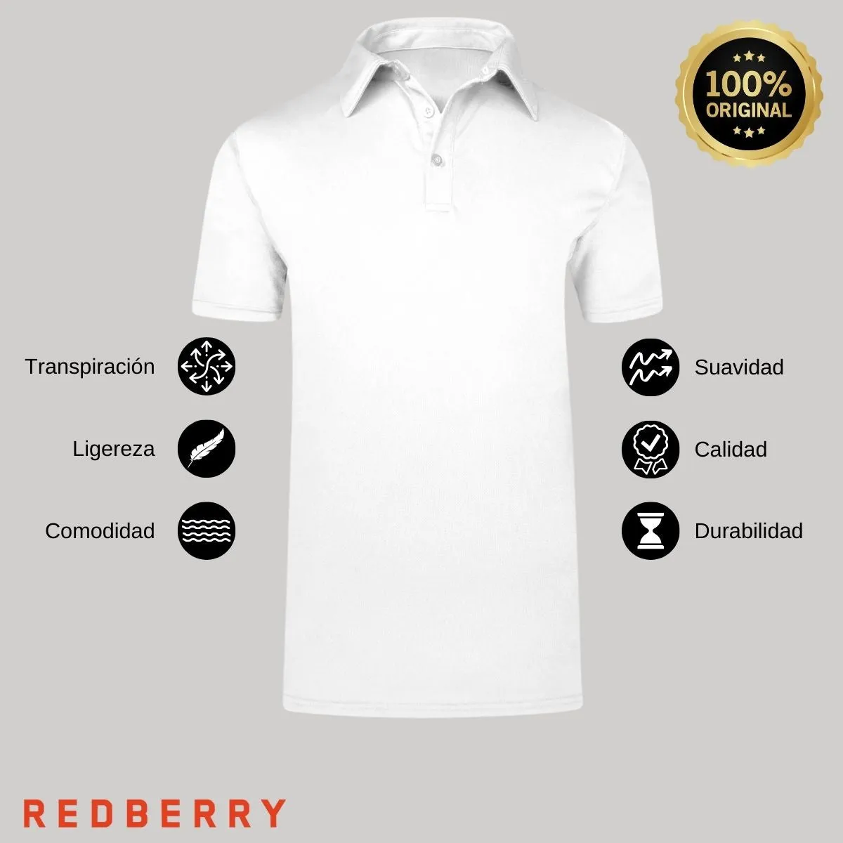 Playera Tipo Polo Hombre Yazbek C1502