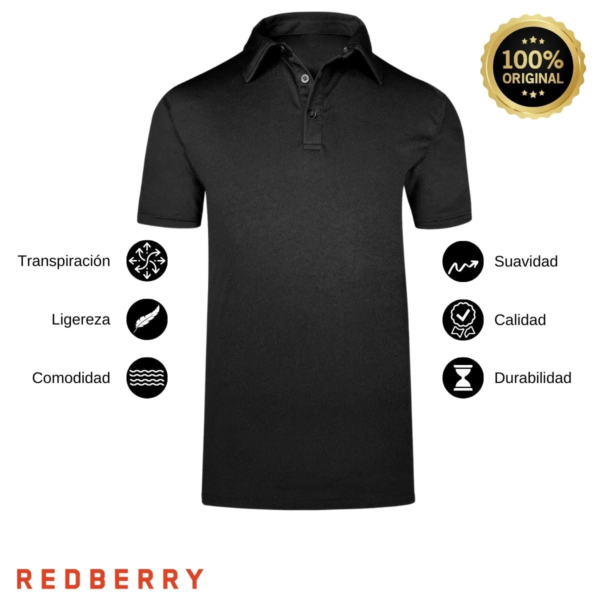 Playera Tipo Polo Hombre Yazbek C1502