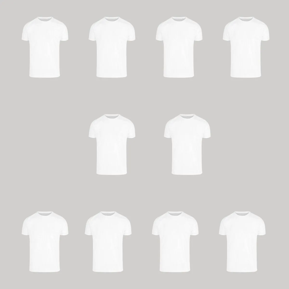 Playera Transpirable Hombre Yazbek Paquete de 10 C1302