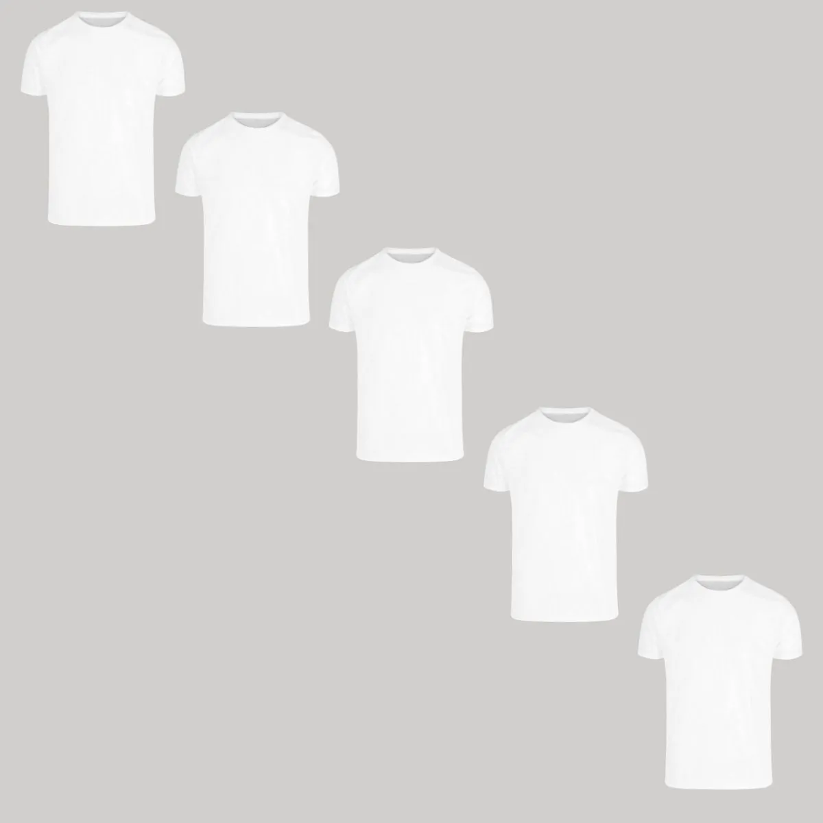 Playera Transpirable Hombre Yazbek Paquete de 5 C1302
