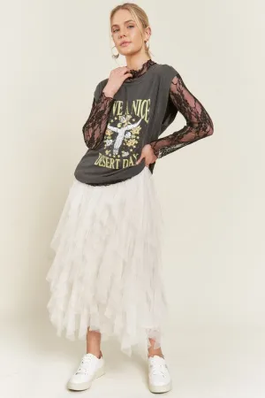 PLUS Layered Mesh Skirt