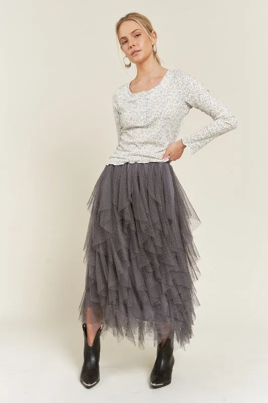 PLUS Layered Mesh Skirt