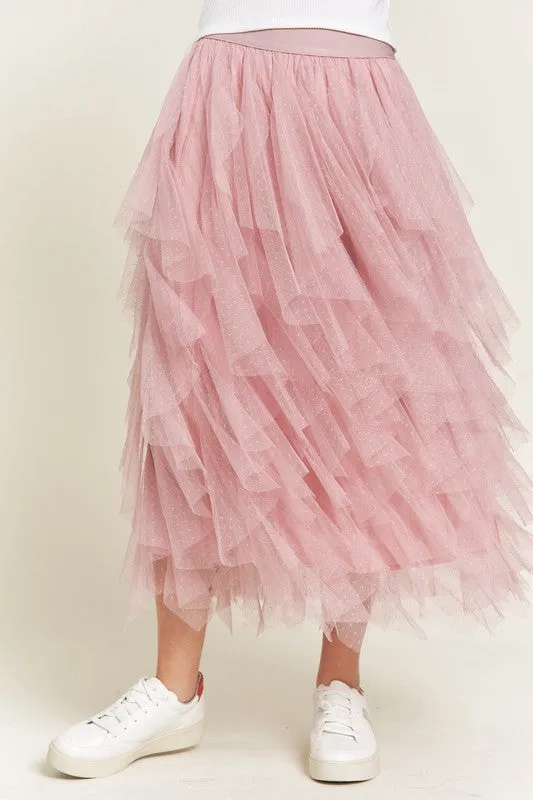 PLUS Layered Mesh Skirt
