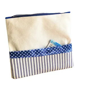 pocket fun - canvas zip bag