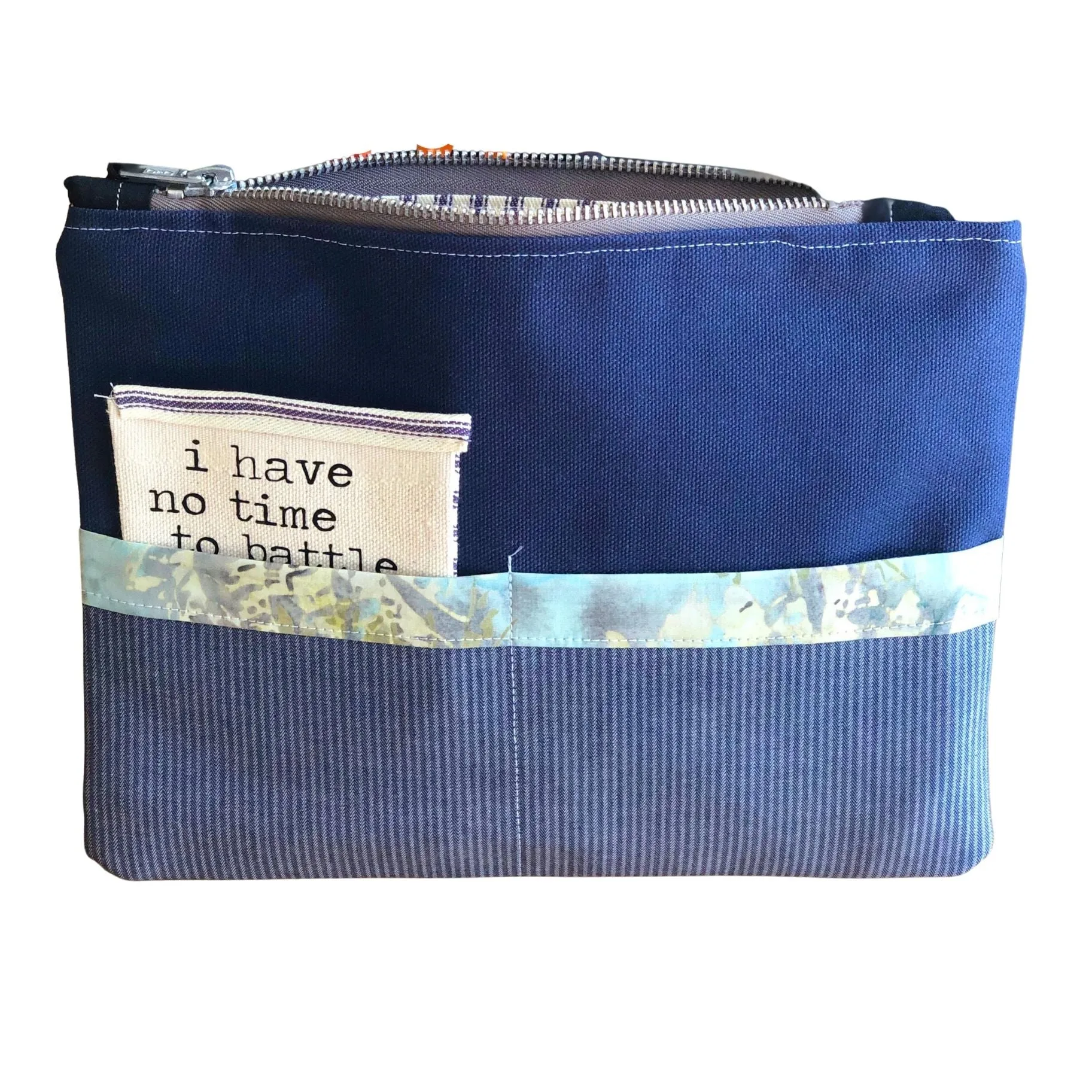 pocket love - canvas zip bag