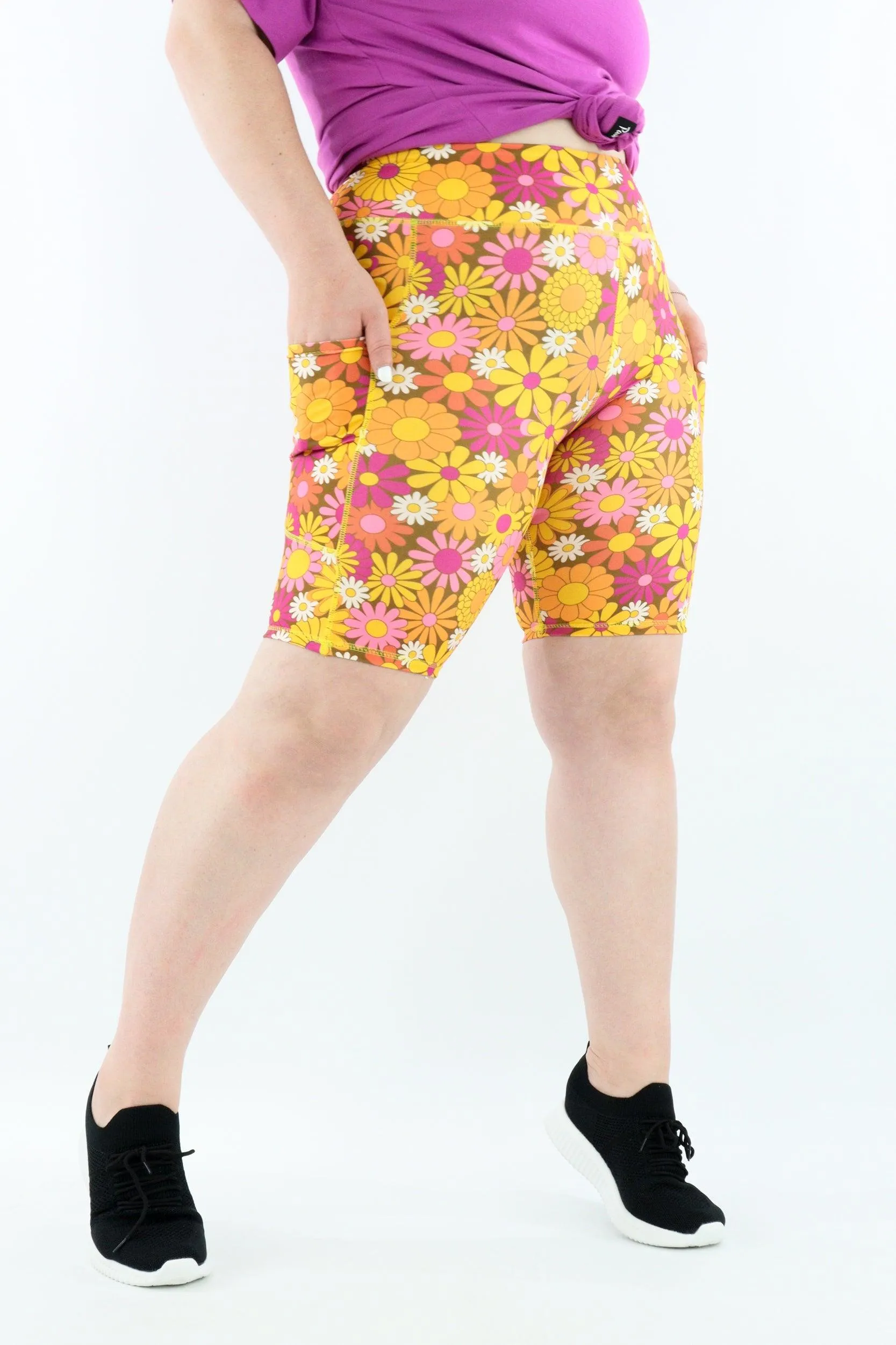 Posy Pop - Casual - Long Shorts - Pockets