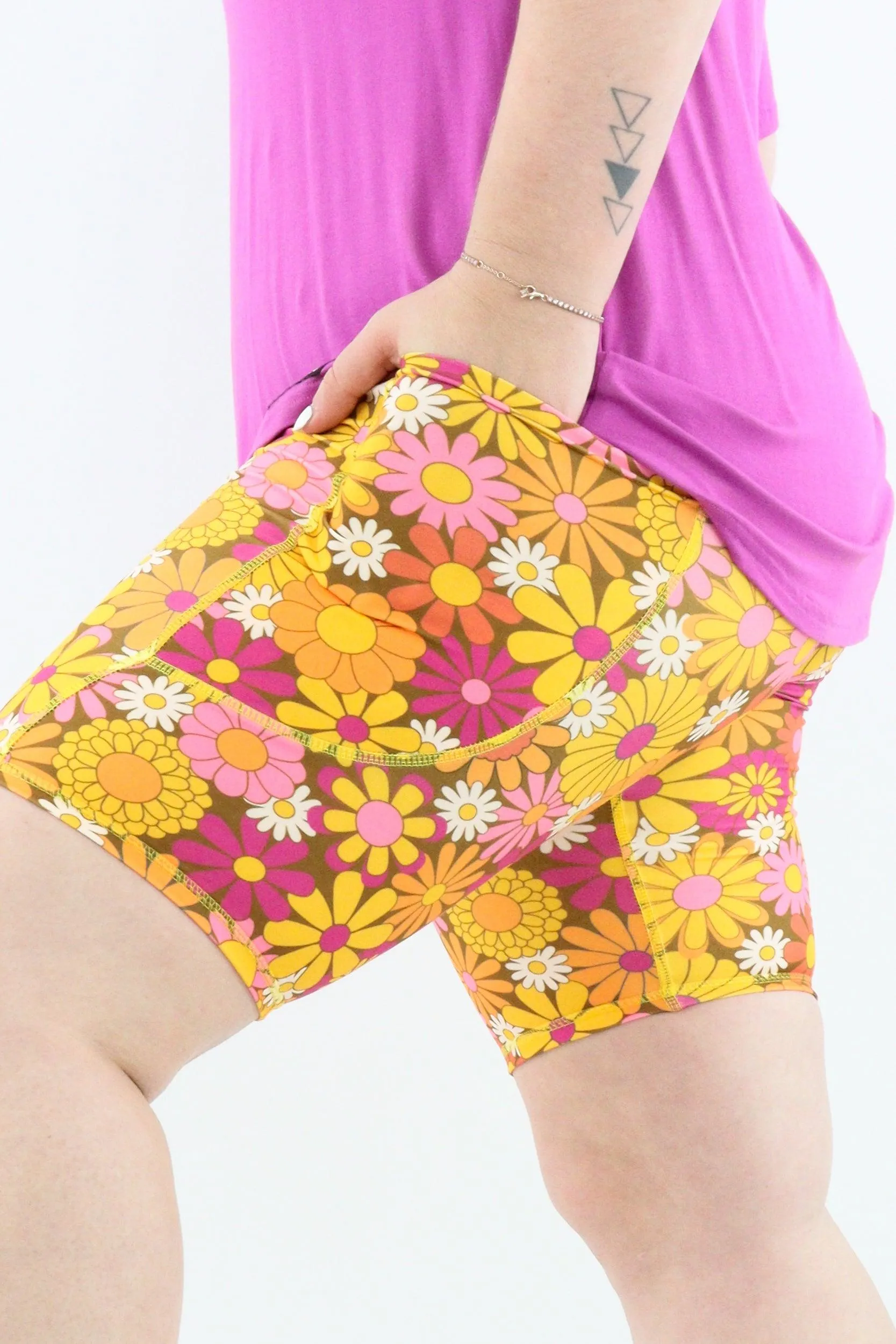 Posy Pop - Casual - Long Shorts - Pockets