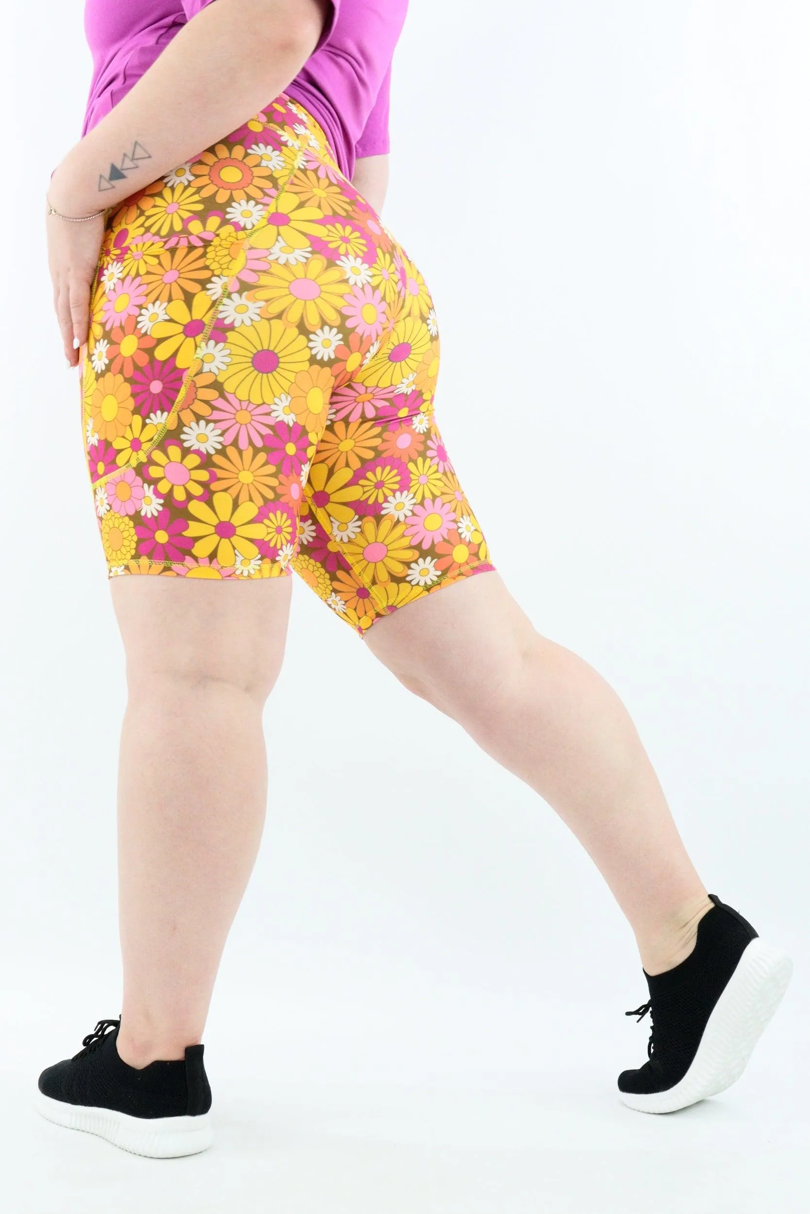 Posy Pop - Casual - Long Shorts - Pockets