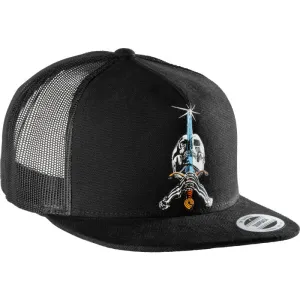 Powell Peralta Skull And Sword Trucker Cap Black