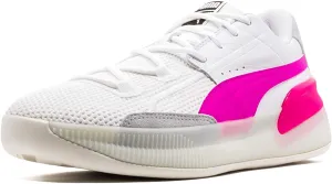 PUMA Men's CLYDE HARDWOOD Athletic Sneakers Red