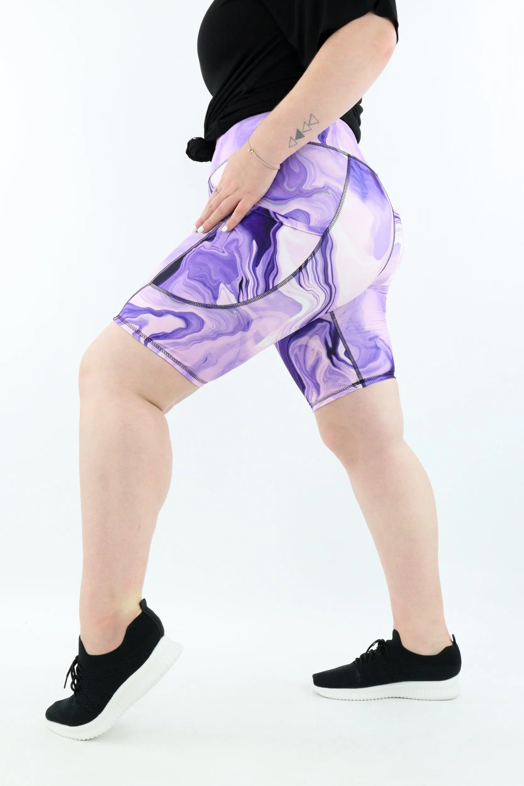 Purple Rivers - Casual - Long Shorts - Pockets