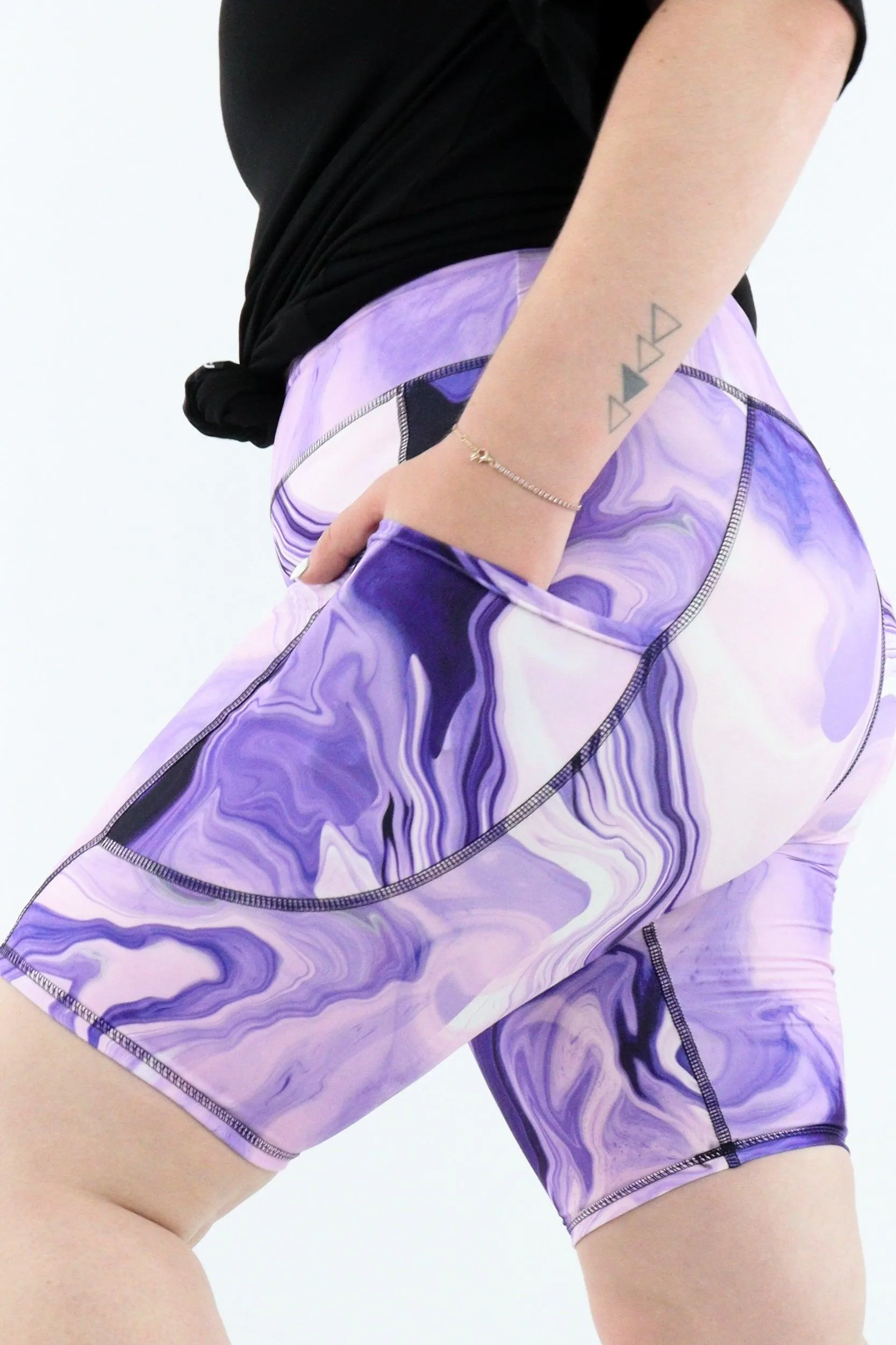 Purple Rivers - Casual - Long Shorts - Pockets